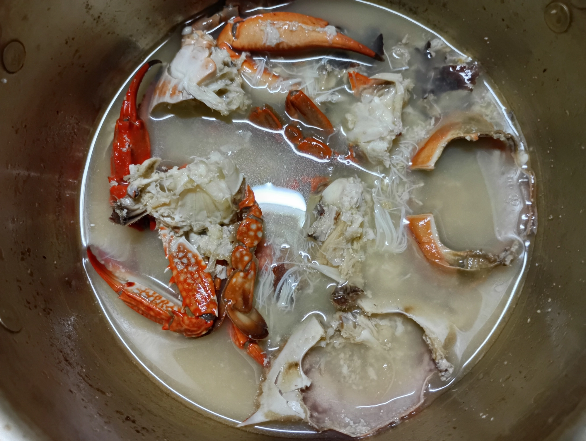 カニ茹で
