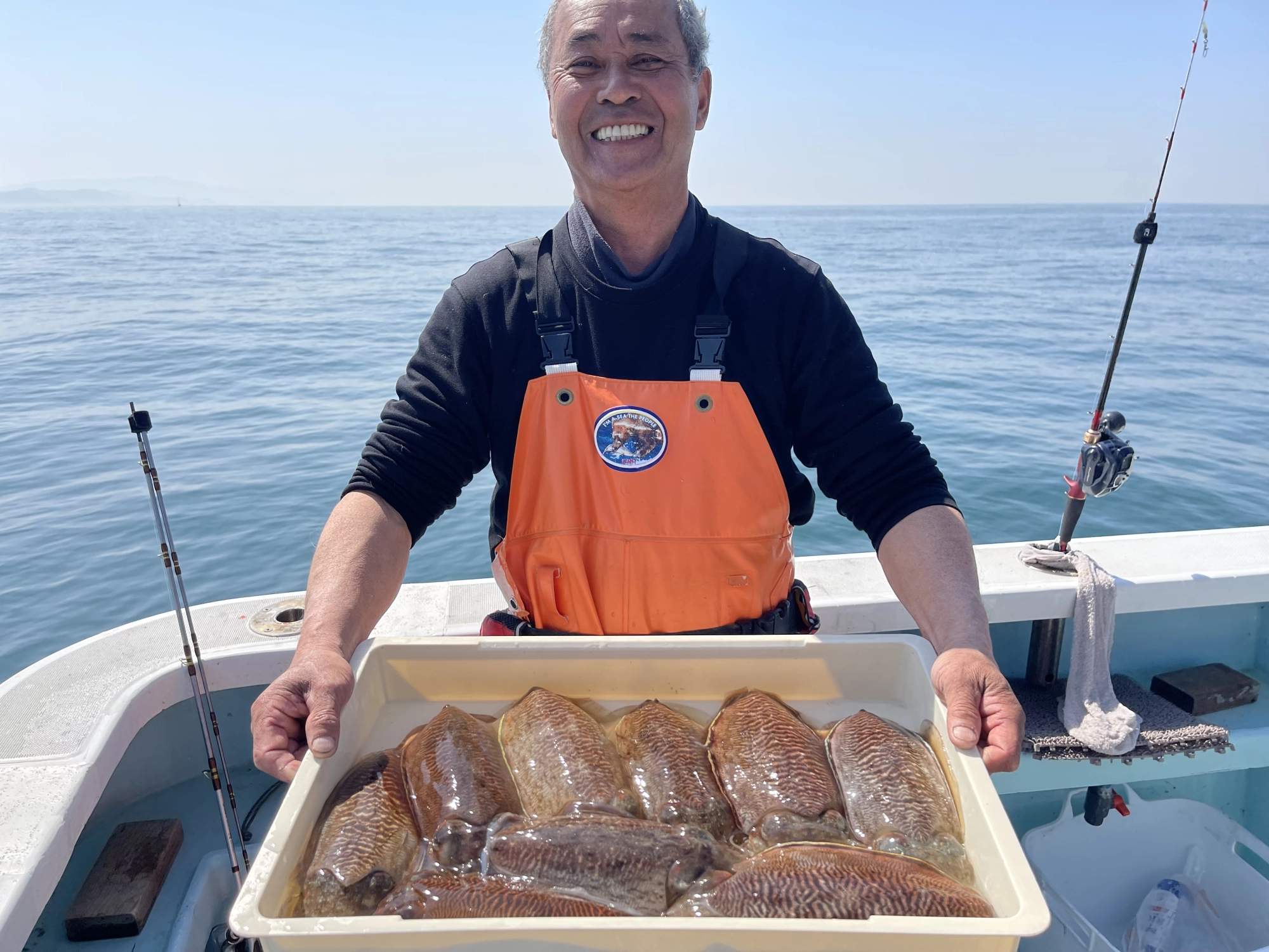 こちらのお客様はコウイカ釣り❷回目で前回を上回る釣果狩りッψ(｀∇´)ψ