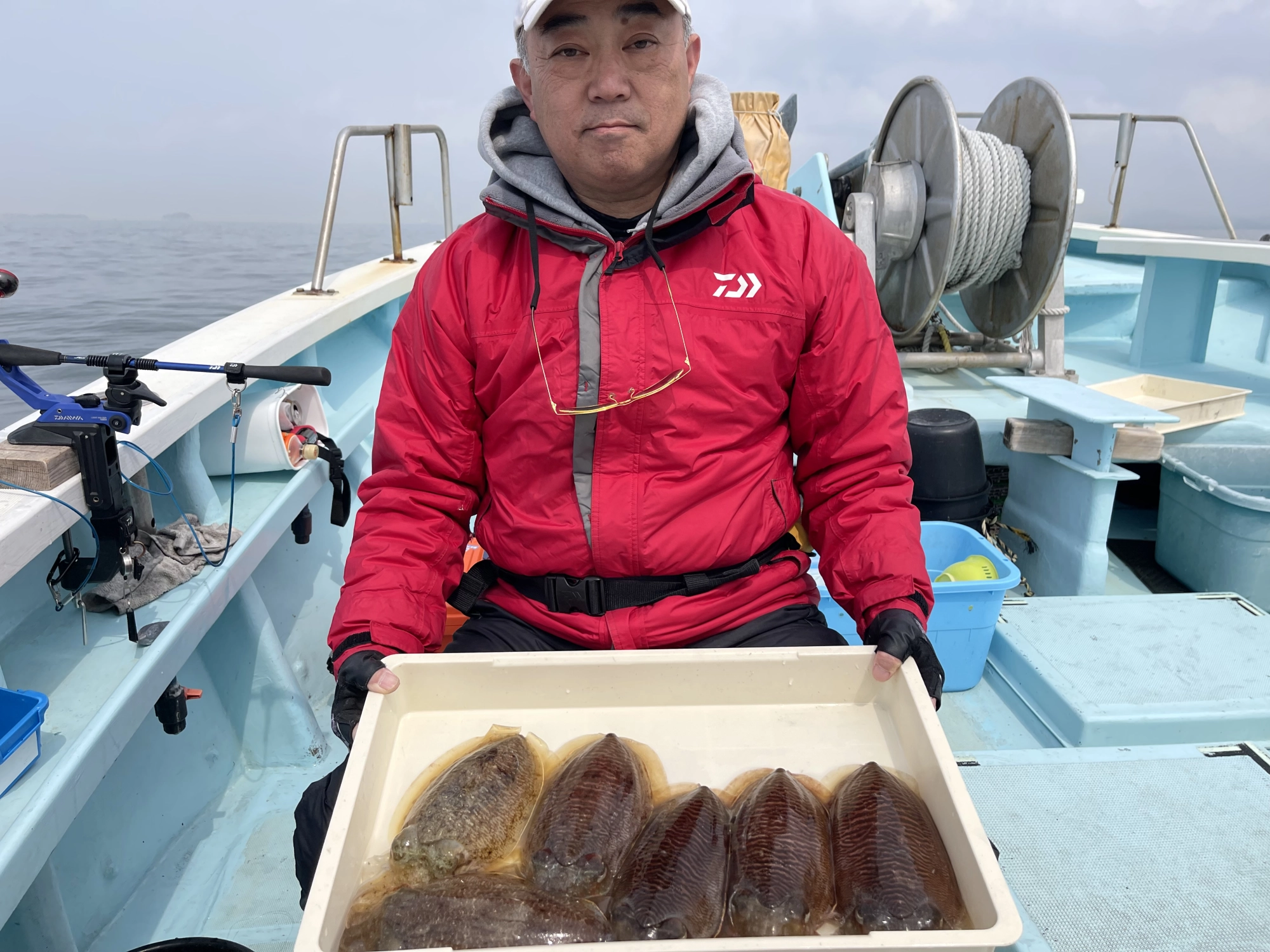 こちらのお客様はコウイカ釣り初挑戦で❻パイも狩るッψ(｀∇´)ψ