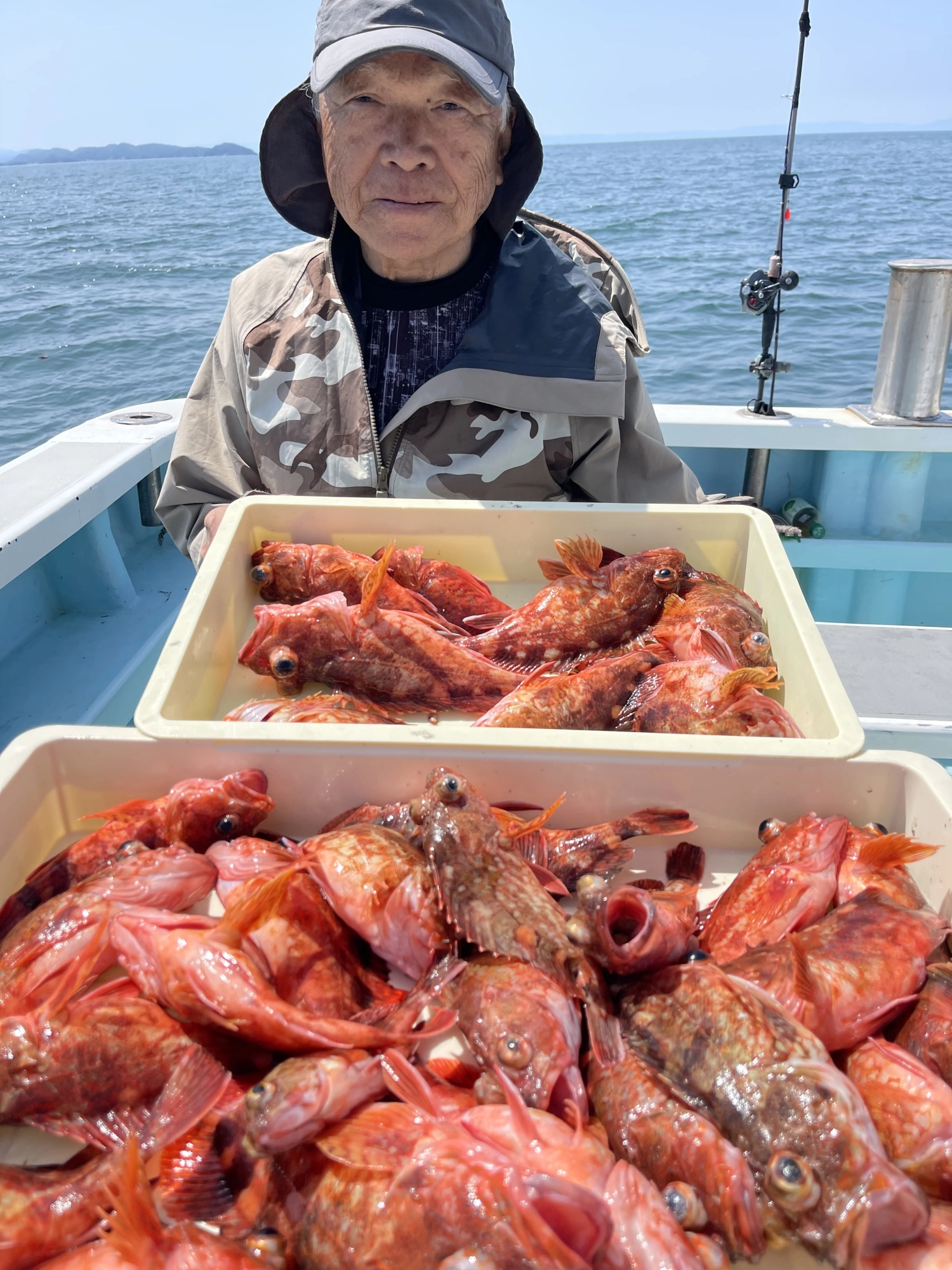 こちらのお客様もドデカサゴ中心に良い感じに狩るッψ(｀∇´)ψ