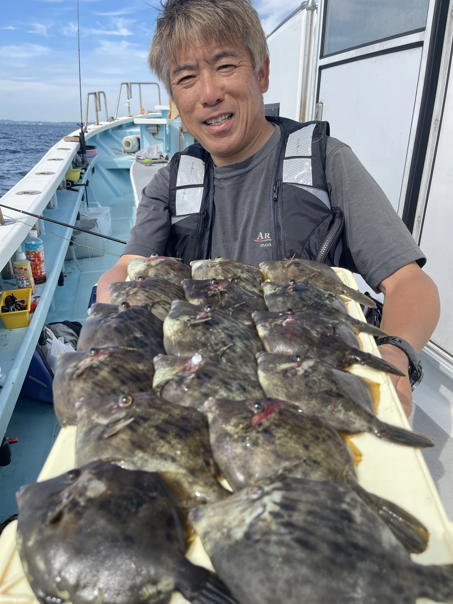 こちらのお客様は❶年ぶりの『純粋カワハギ釣り』を楽しむッ(^-^)
