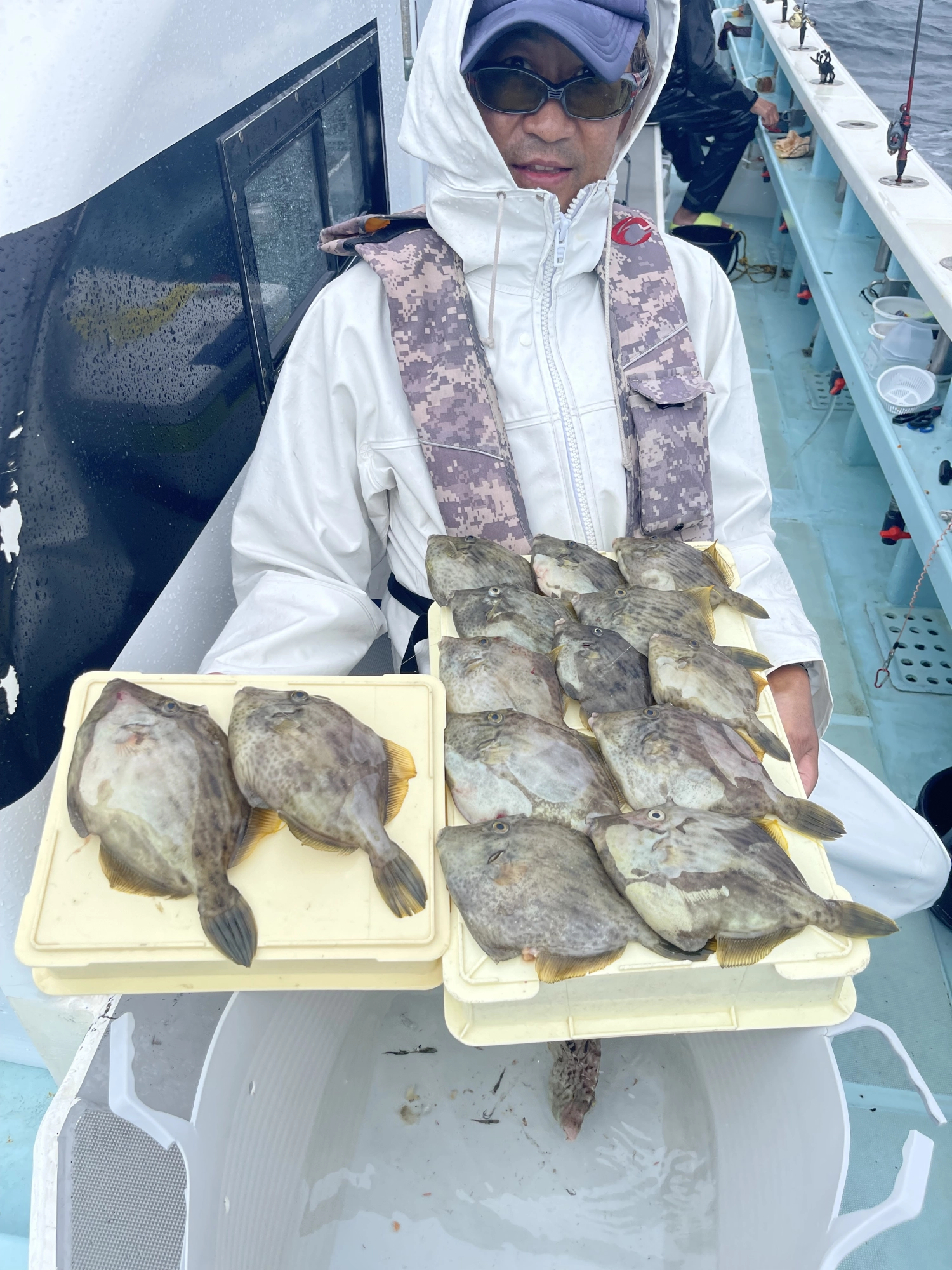 朝イチからコンスタントにデッカハギ中心に❶❺枚狩るッ(°▽°)