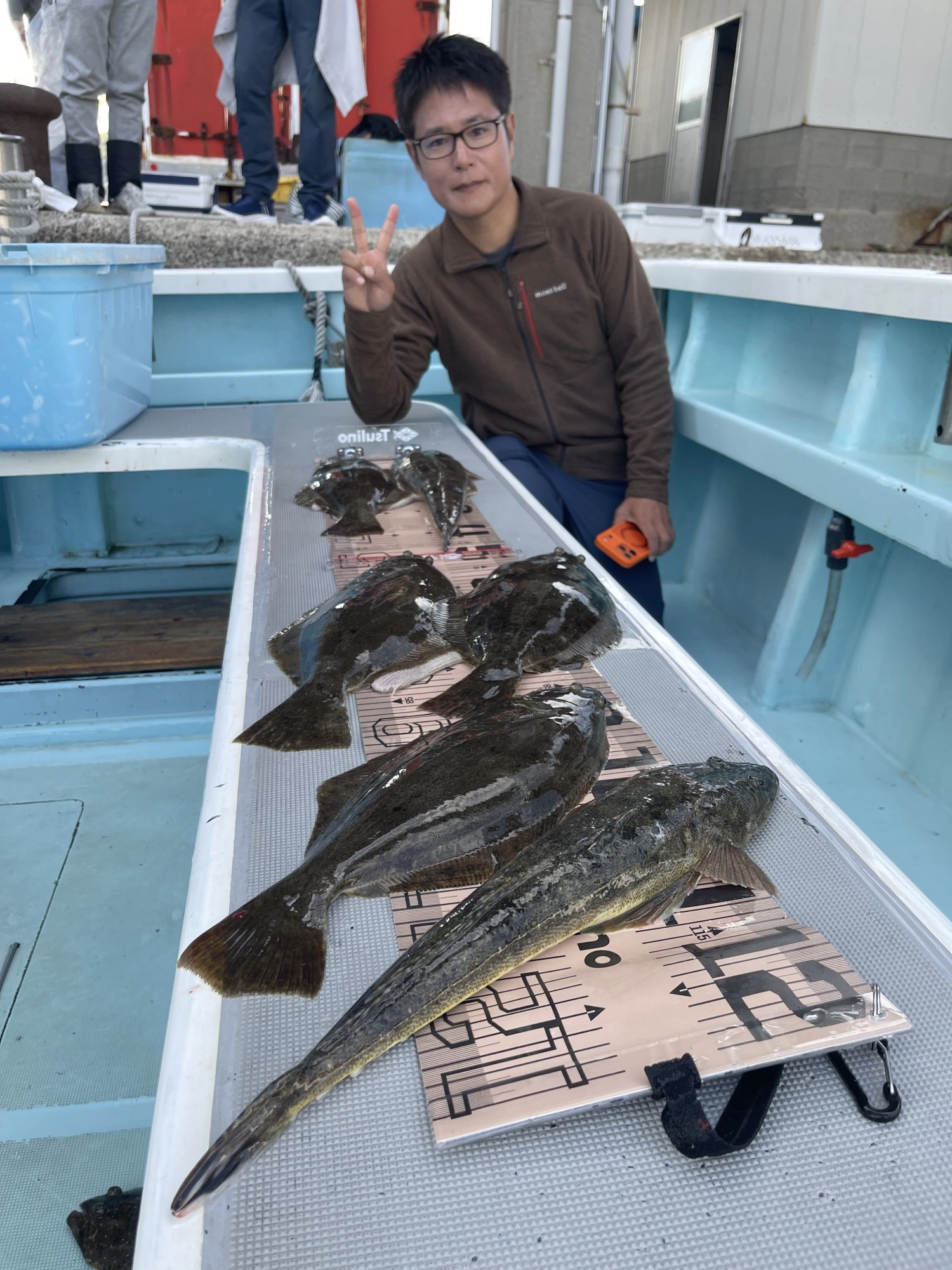 こちらのお客様も肉厚ビラメ、マゴチと狩るッψ(｀∇´)ψ