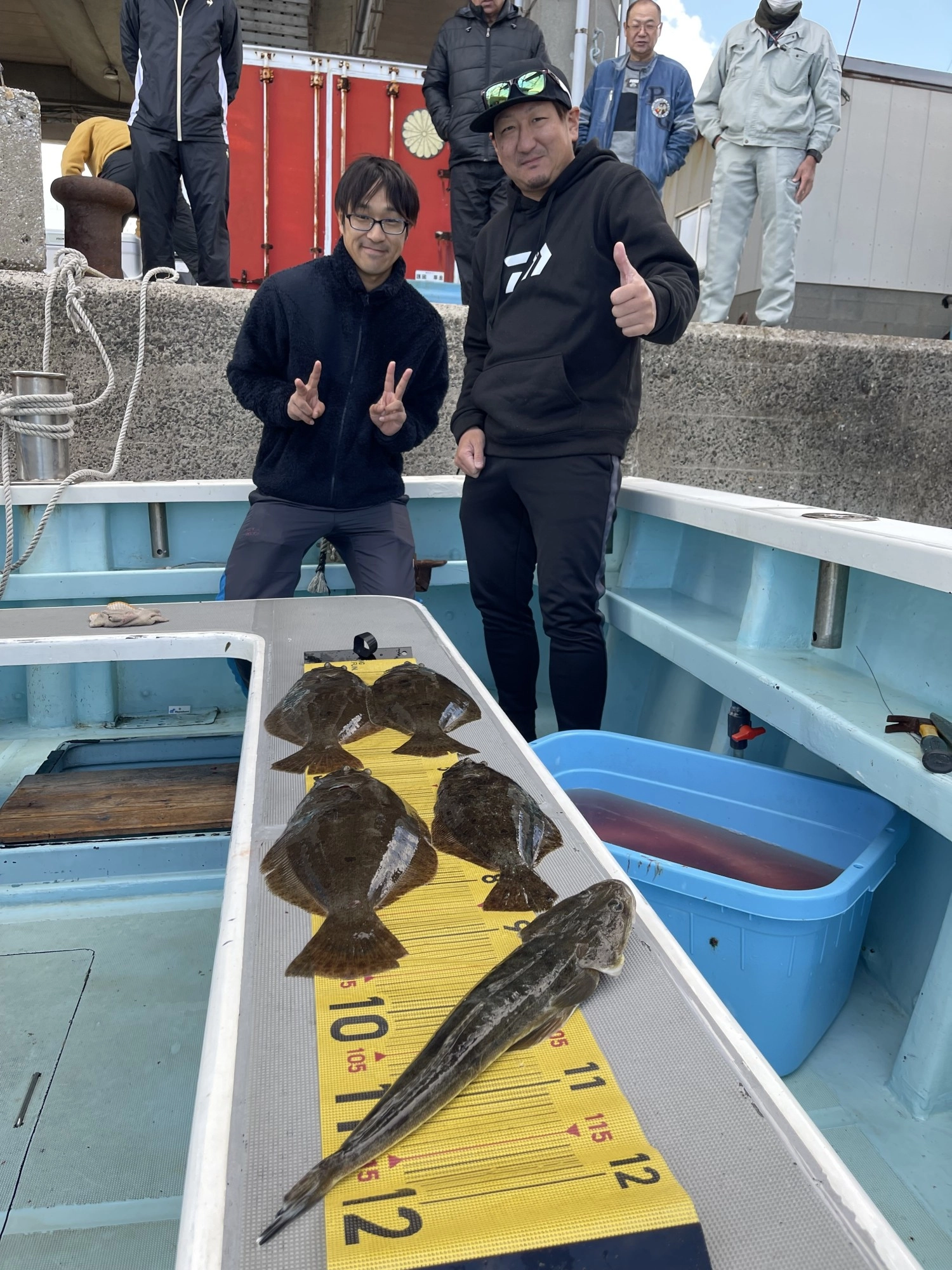 こちらのお客様も肉厚ビラメ主体に狩るッψ(｀∇´)ψ