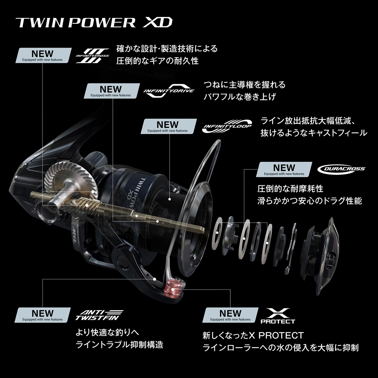 とてもキレイな大型リールです♪SHIMANO POWER AERO 14000! とてもキレイな大型リールです♪SHIMANO POWER AERO 14000!